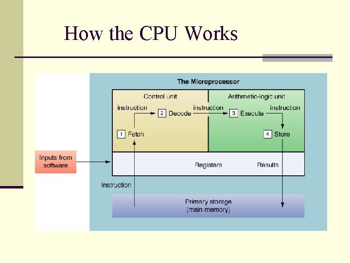 How the CPU Works 