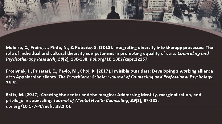 Moleiro, C. , Freire, J. , Pinto, N. , & Roberto, S. (2018). Integrating