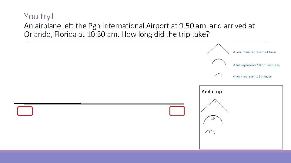 You try! An airplane left the Pgh International Airport at 9: 50 am and