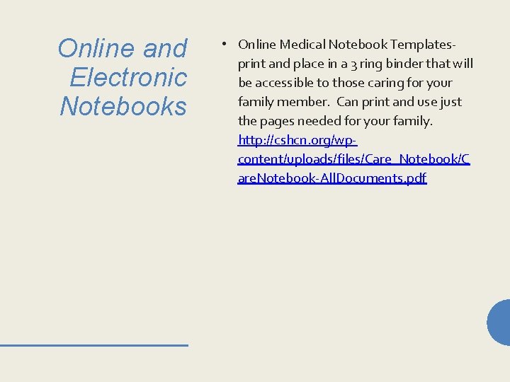 Online and Electronic Notebooks • Online Medical Notebook Templatesprint and place in a 3