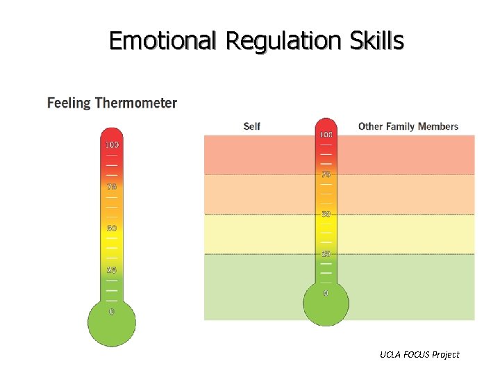 Emotional Regulation Skills UCLA FOCUS Project 