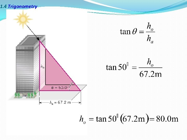 1. 4 Trigonometry 