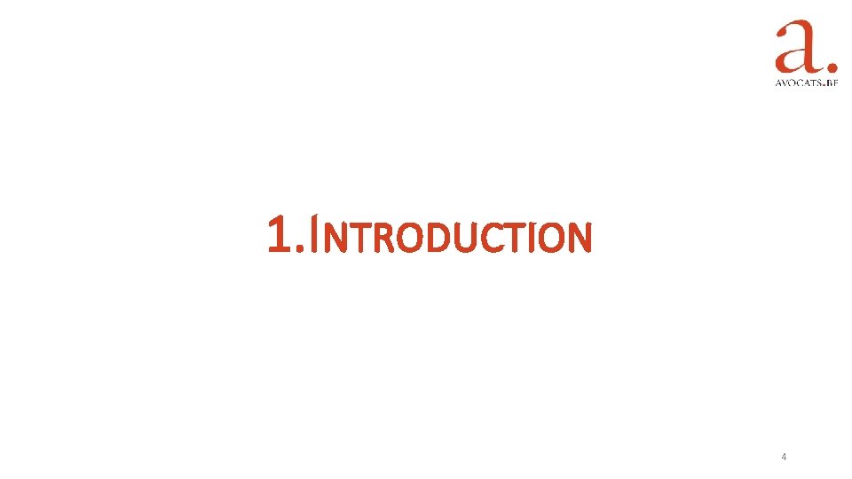 1. INTRODUCTION 4 