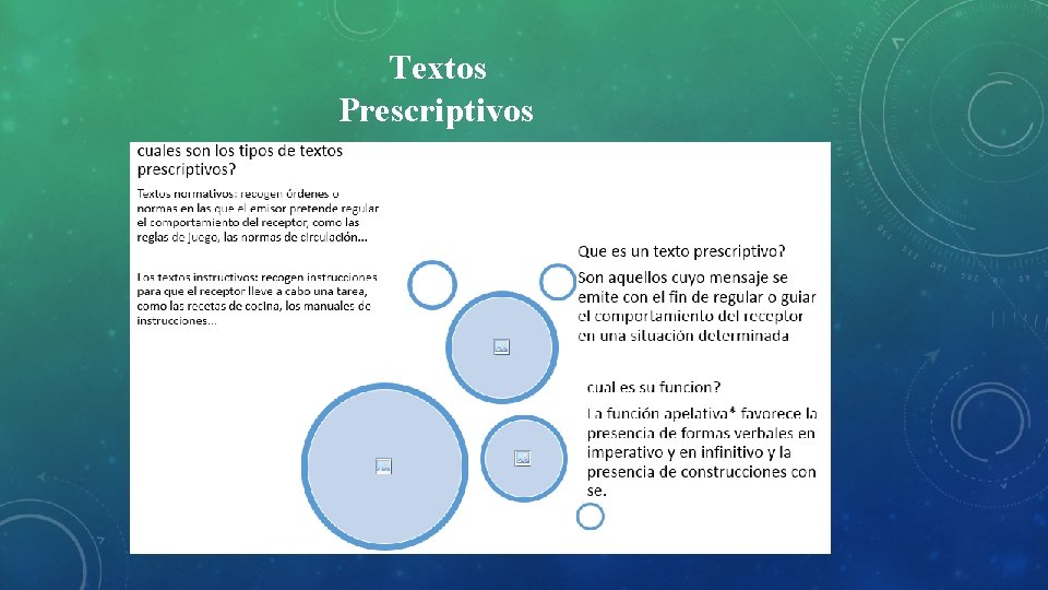 Textos Prescriptivos 