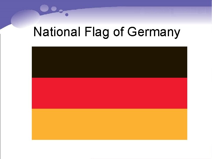 National Flag of Germany National Flag of Germany