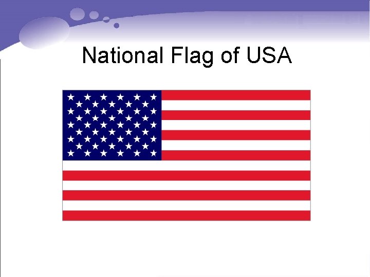 National Flag of USA National Flag of USA