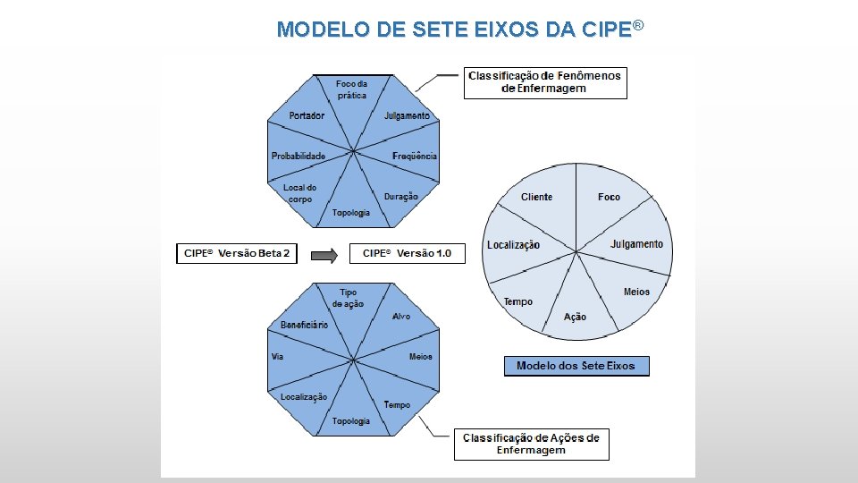 MODELO DE SETE EIXOS DA CIPE® 