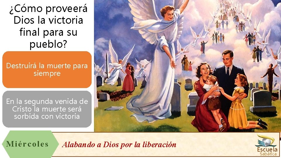 ¿Cómo proveerá Dios la victoria final para su pueblo? Destruirá la muerte para siempre