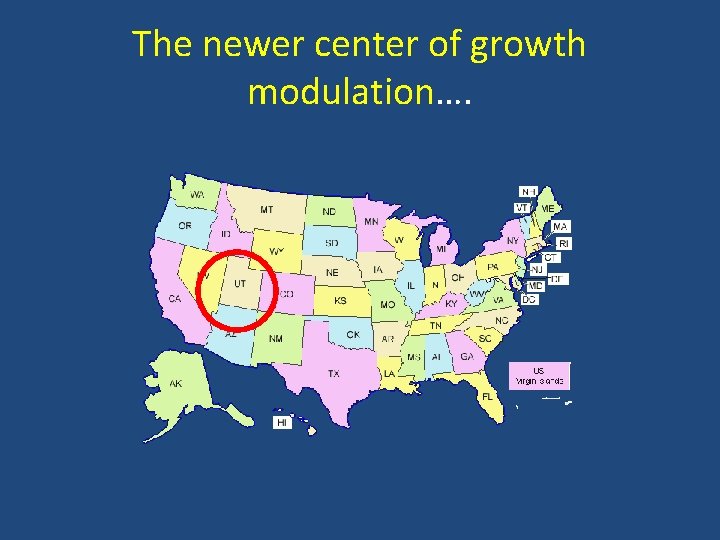 The newer center of growth modulation…. 