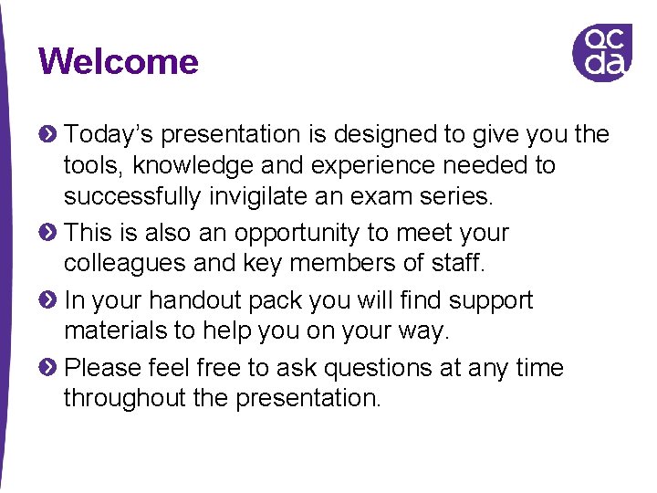Welcome Today’s presentation is designed to give you the tools, knowledge and experience needed Welcome Today’s presentation is designed to give you the tools, knowledge and experience needed