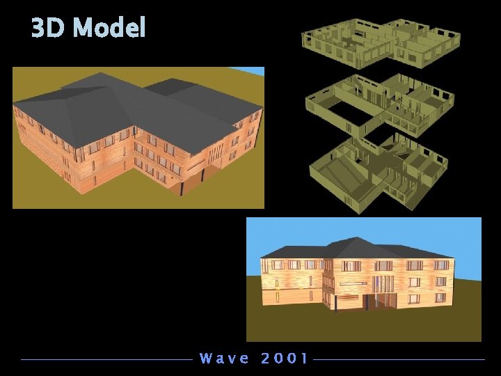 3 D Model Wave 2001 3 D Model Wave 2001