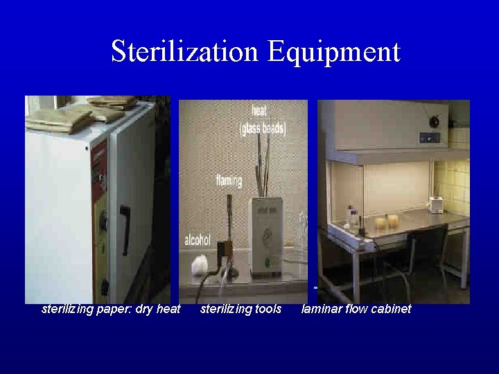 Sterilization Equipment sterilizing paper: dry heat sterilizing tools laminar flow cabinet 