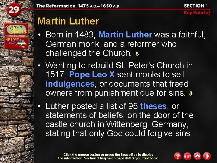 Martin Luther • Born in 1483, Martin Luther was a faithful, German monk, and Martin Luther • Born in 1483, Martin Luther was a faithful, German monk, and