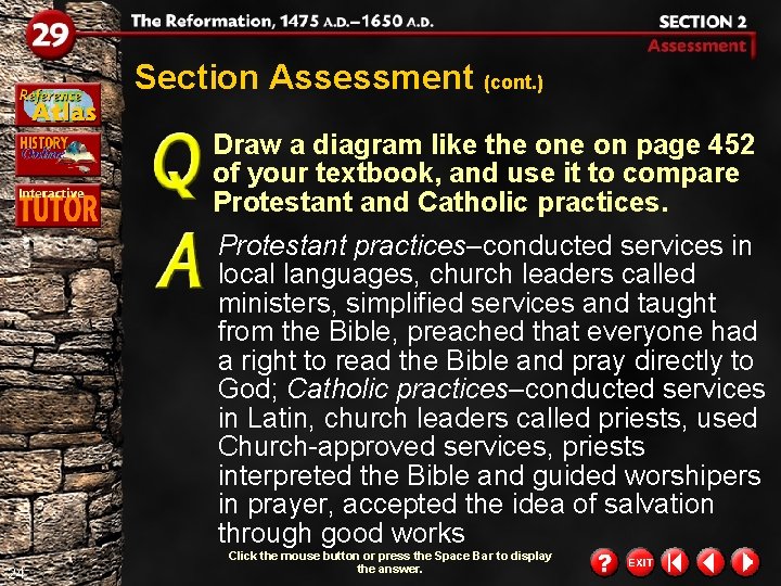 Section Assessment (cont. ) Draw a diagram like the on page 452 of your Section Assessment (cont. ) Draw a diagram like the on page 452 of your