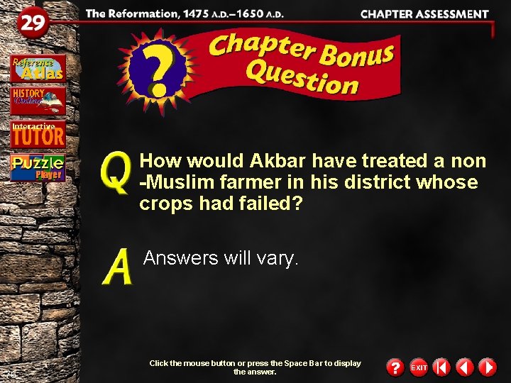 How would Akbar have treated a non -Muslim farmer in his district whose crops How would Akbar have treated a non -Muslim farmer in his district whose crops