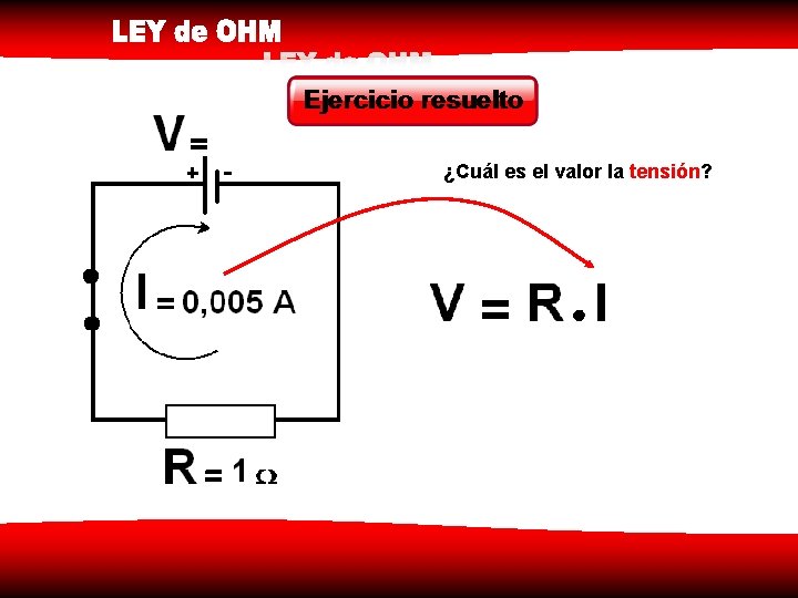 ¿Cuál es el valor la tensión? 