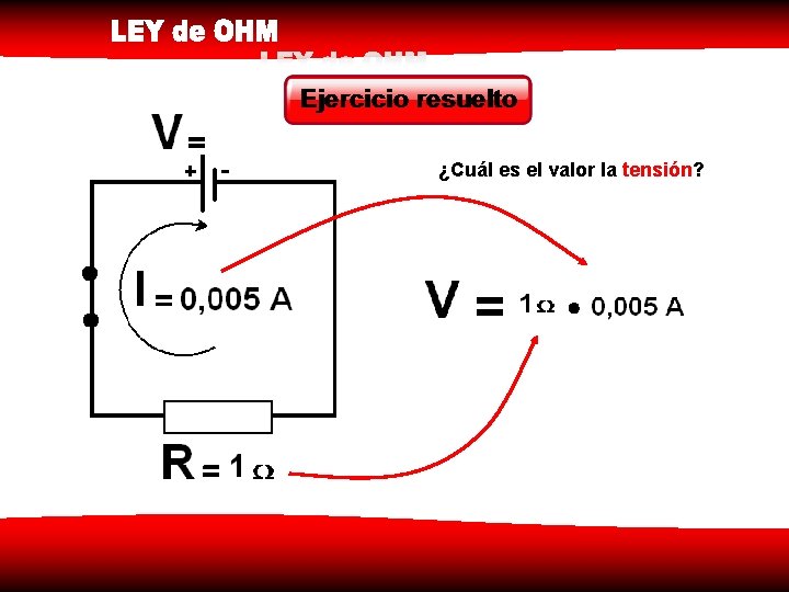 ¿Cuál es el valor la tensión? 