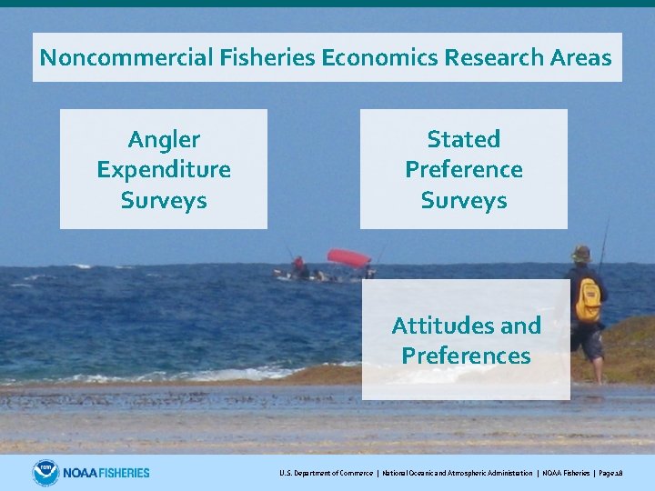 Noncommercial Fisheries Economics Research Areas Angler Expenditure Surveys Stated Preference Surveys Attitudes and Preferences