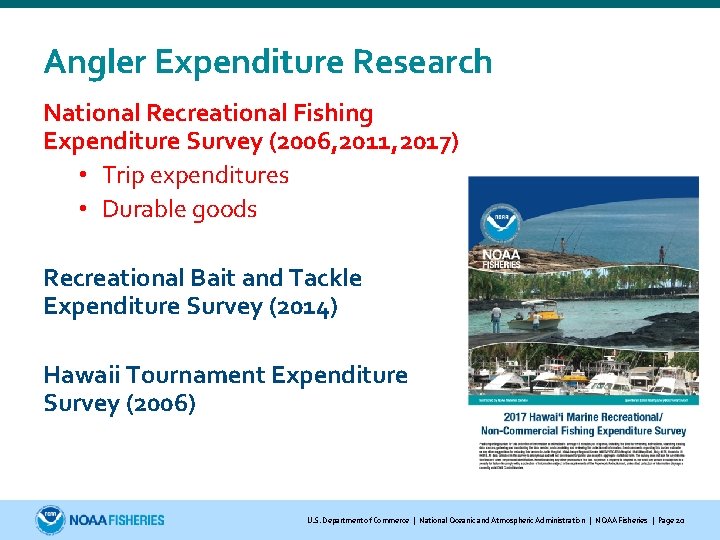 Angler Expenditure Research National Recreational Fishing Expenditure Survey (2006, 2011, 2017) • Trip expenditures