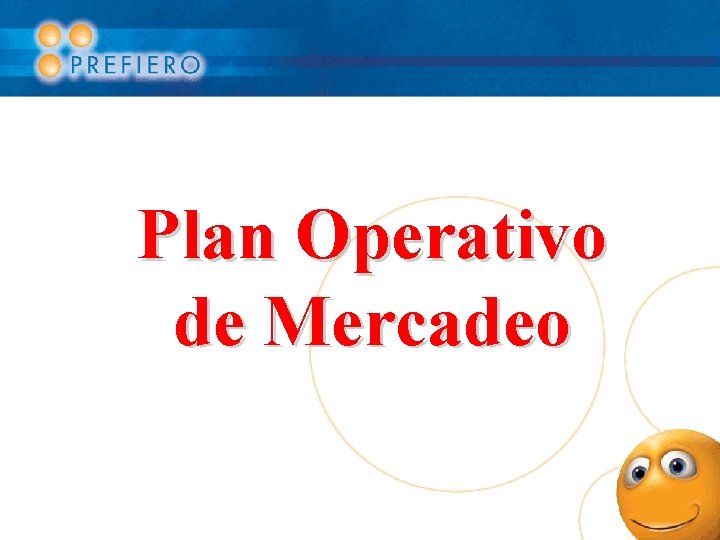 Plan Operativo de Mercadeo 