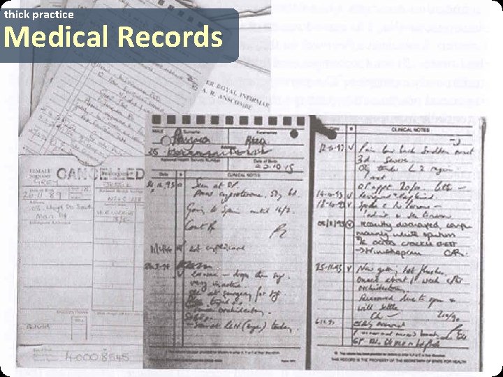 thick practice Medical Records 