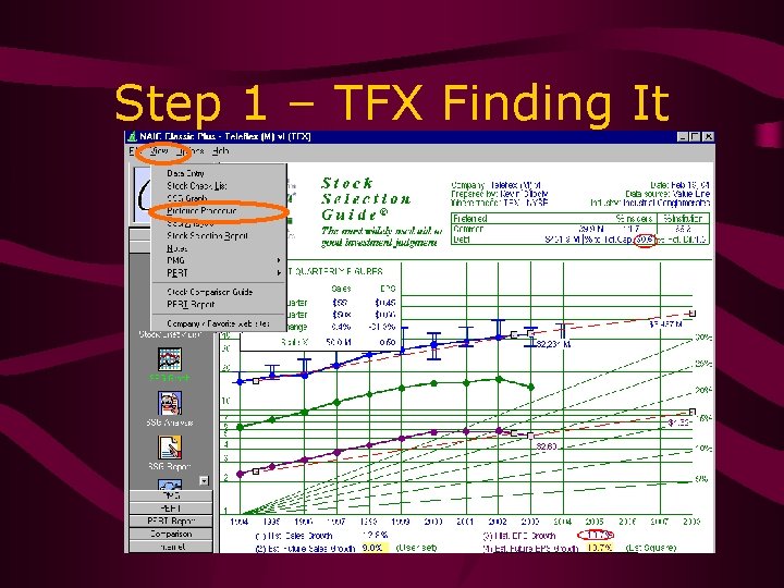 Step 1 – TFX Finding It 