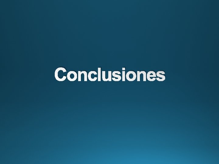 Conclusiones 