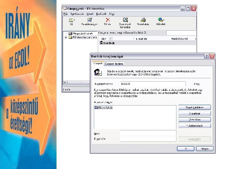 Felvétel a csoportba 