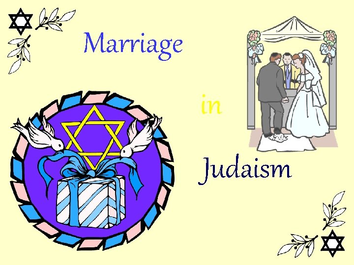 Marriage in Judaism 