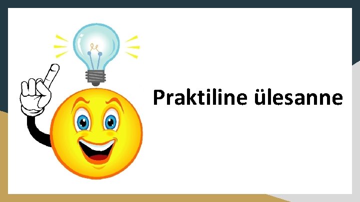 Praktiline ülesanne 