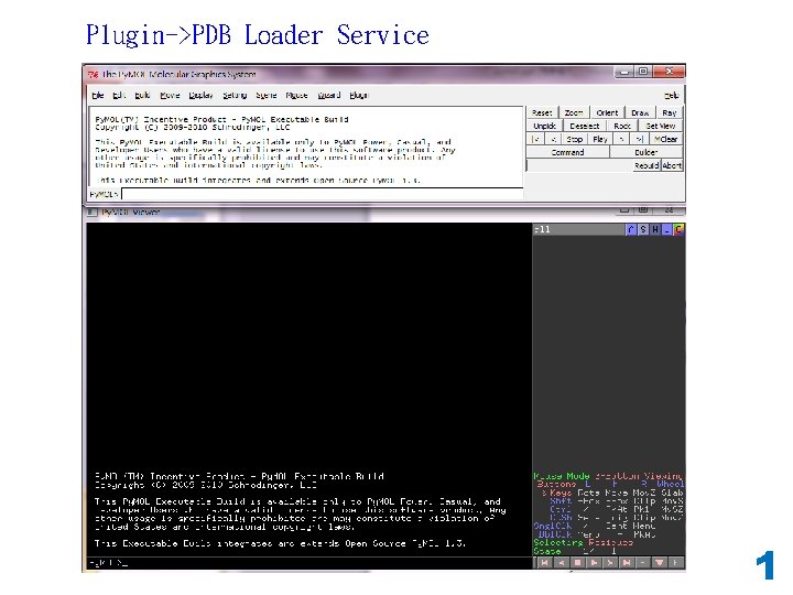 Plugin->PDB Loader Service 1 
