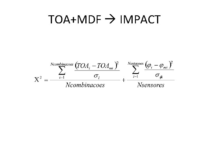 TOA+MDF IMPACT 