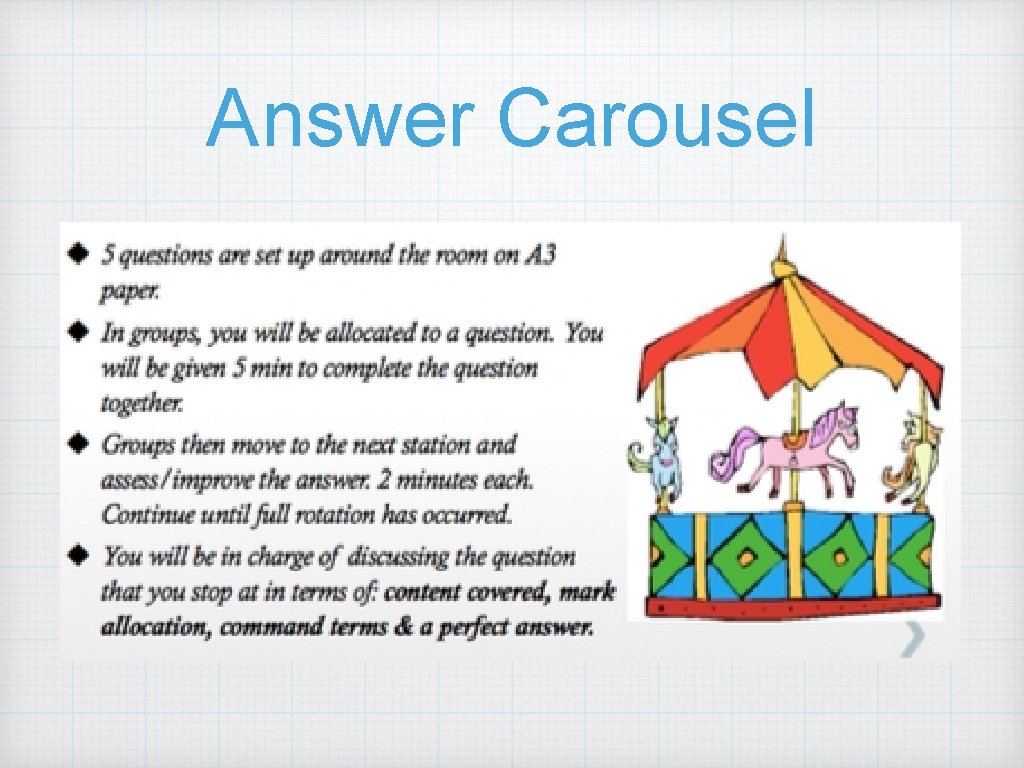 Answer Carousel 