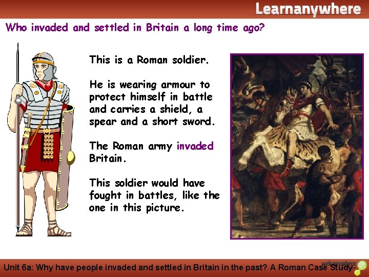History Who invaded and settled in Britain a long time ago? This is a