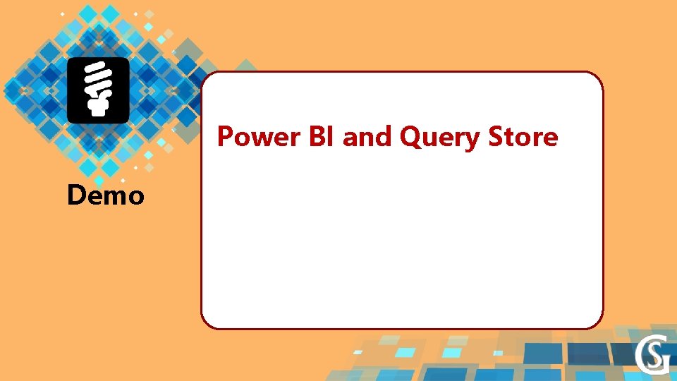 Power BI and Query Store Demo 