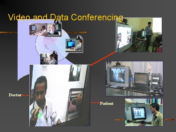 Video and Data Conferencing Doctor Patient 