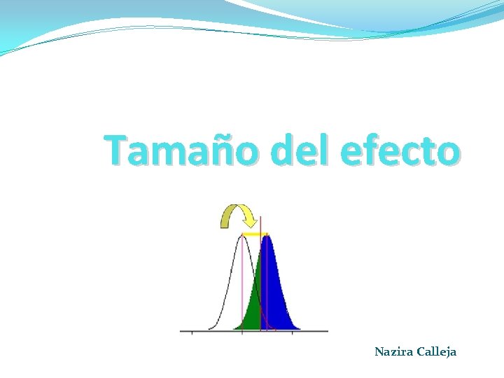 Tamaño del efecto Nazira Calleja Tamaño del efecto Nazira Calleja
