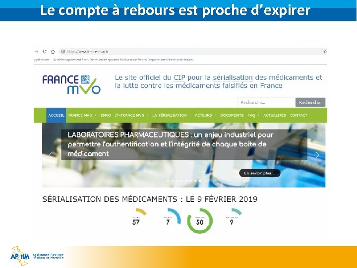 Le compte à rebours est proche d’expirer 