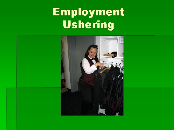 Employment Ushering 