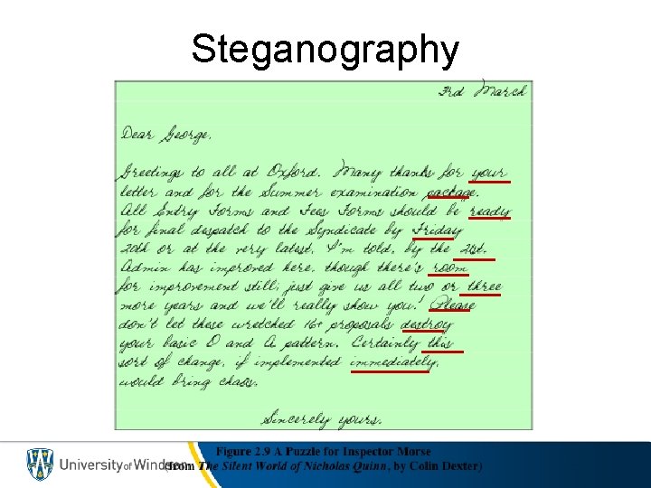 Steganography 