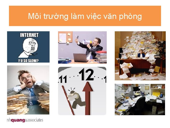 Môi trường làm việc văn phòng 