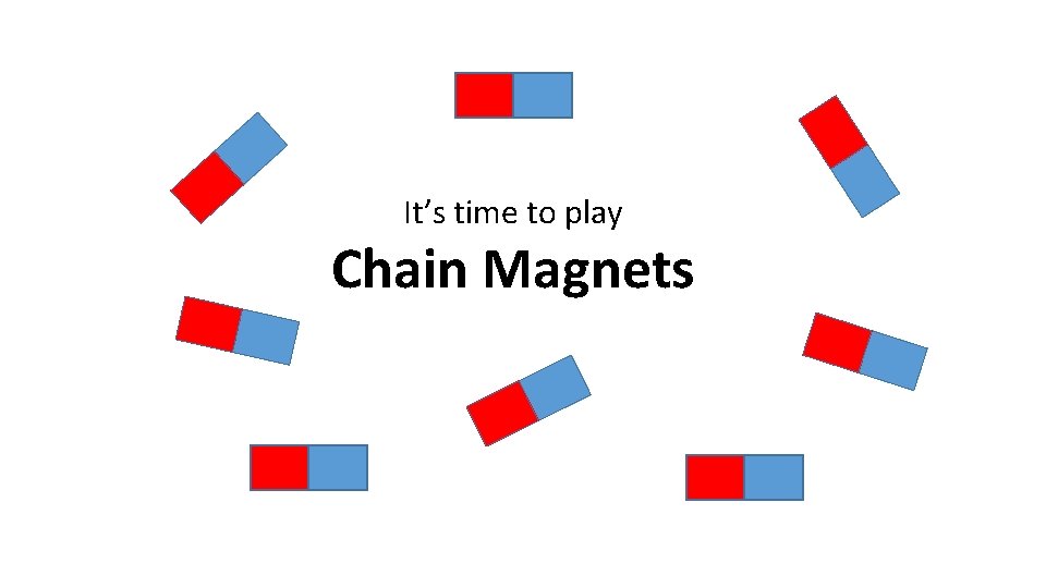 It’s time to play Chain Magnets It’s time to play Chain Magnets