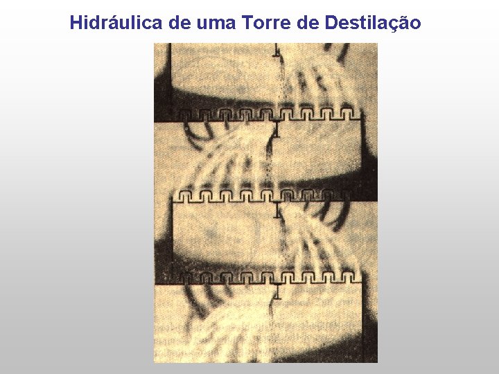 Hidráulica de uma Torre de Destilação 