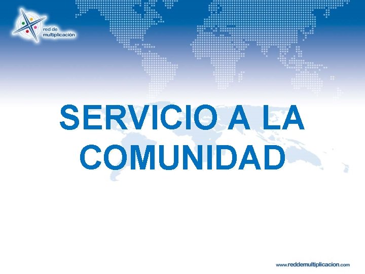 SERVICIO A LA COMUNIDAD 