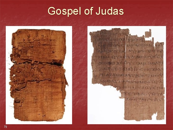 Gospel of Judas 79 