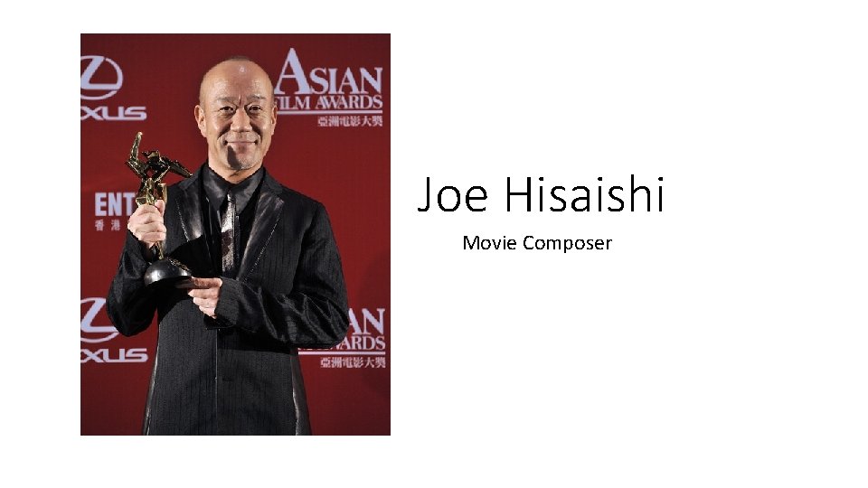 Joe Hisaishi Movie Composer 