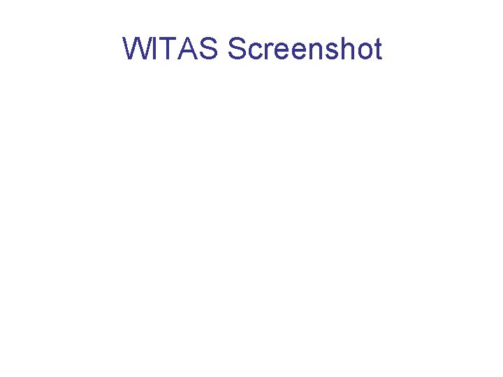 WITAS Screenshot 
