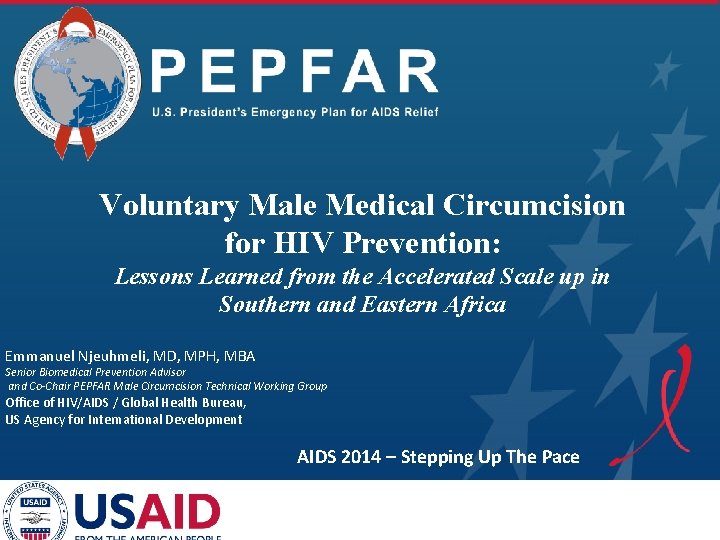 PEPFAR Voluntary Male Medical Circumcision for HIV Prevention: Lessons Learned from the Accelerated Scale