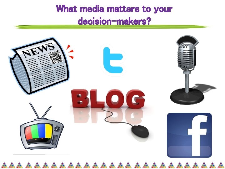 What media matters to your decision-makers? 