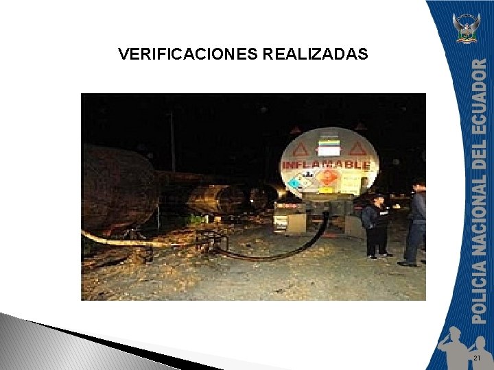 VERIFICACIONES REALIZADAS 21 